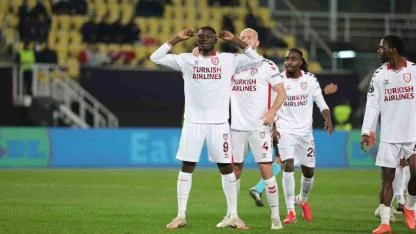 UEFA Konferans Ligi: KF Shkendija: 0 - Samsunspor: 1