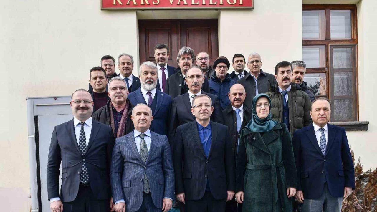 Üniversitelerarası kurul yönetimi Kars’ta toplandı