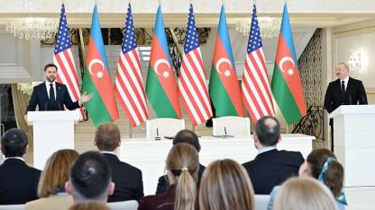 Vance: "Azerbaycan ile ABD arasındaki ortaklık, bölgede barış ve istikrarı sağlayacak"