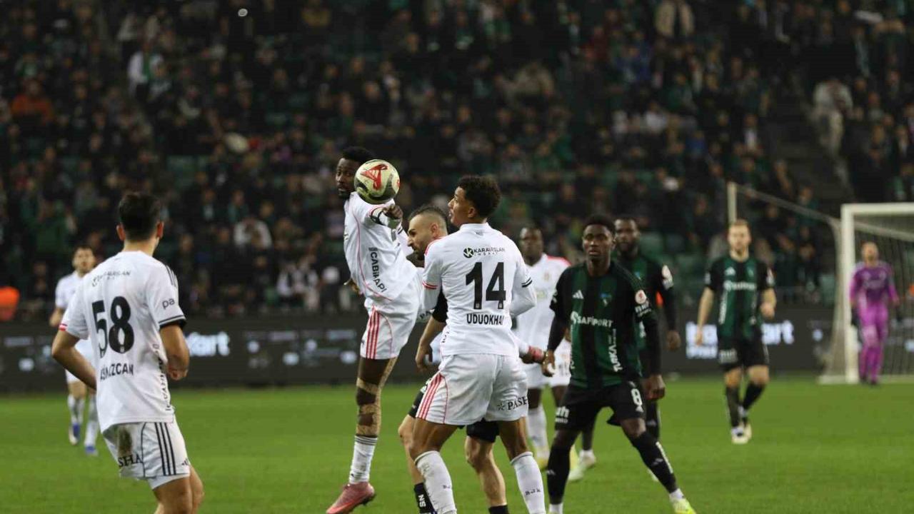 Ziraat Türkiye Kupası: Kocaelispor: 1 - Beşiktaş: 1 (Maç sonucu)