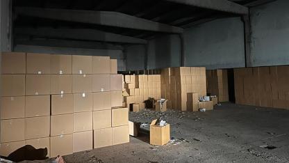 144 milyon kaçak makaron ele geçirildi