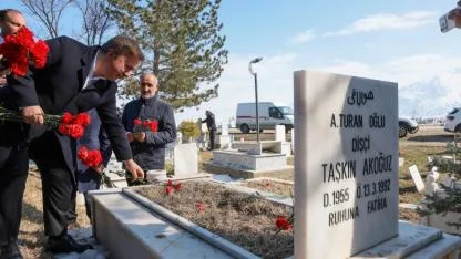 1992 Erzincan Depremi’nin 34. yılında deprem şehitleri anıldı