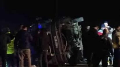 Ankara’da trafik kazası: 2 ölü, 12 yaralı