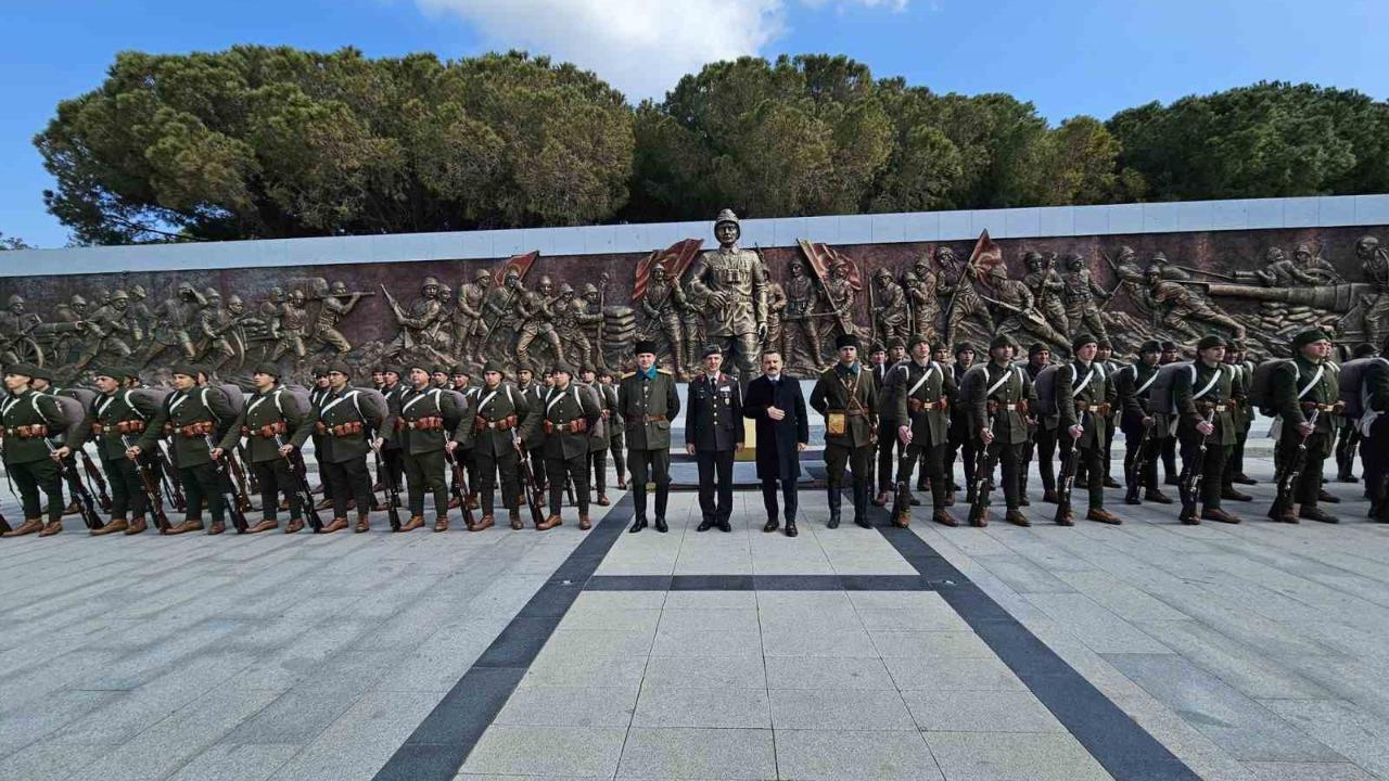 Atatürk’ün taarruzu değil ölmeyi emrettiği "57. Alay" yeniden kuruldu