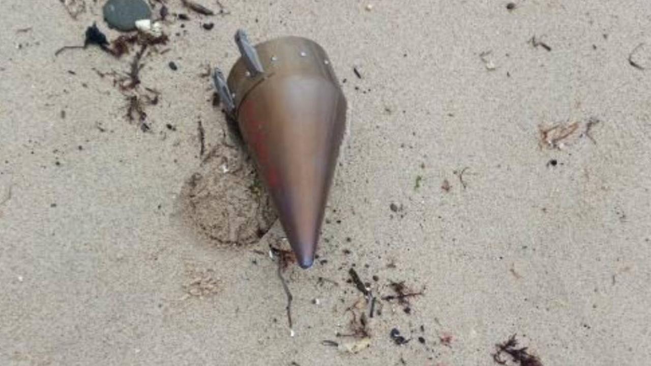 Çatalca’da kıyıya vuran füze başlığı imha edildi