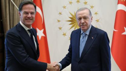 Cumhurbaşkanı Erdoğan, NATO Genel Sekreteri Rutte ile görüştü