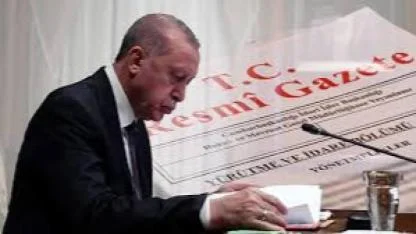 Cumhurbaşkanlığı tarafından yapılan atamalar Resmi Gazete’de