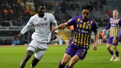 Dev maç öncesi moral buldu! Trabzonspor 3 puanı tek golle aldı