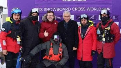 Dünya’nın yıldızları Palandöken’de yarışıyor