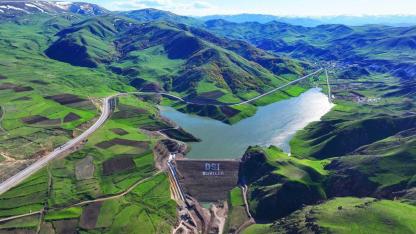 Erzurum’da su bereket oldu