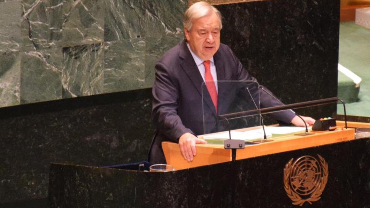 Guterres: "ABD ve İsrail’in İran’a karşı yürüttüğü savaşı sona erdirmesinin zamanı geldi"