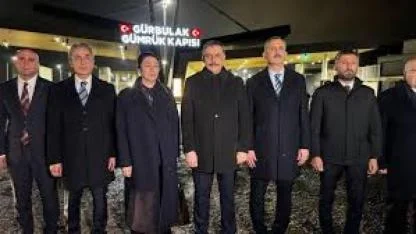 İçişleri Bakanı Çiftçi sınırın sıfır noktasından duyurdu: "Sınır hattında tüm tedbirler alındı"