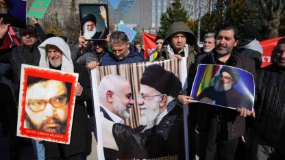 İran’ın Ankara Büyükelçiliği’nde bayraklar yarıya indi