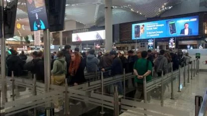 İstanbul Havalimanı’nda Ramazan Bayramı yoğunluğu