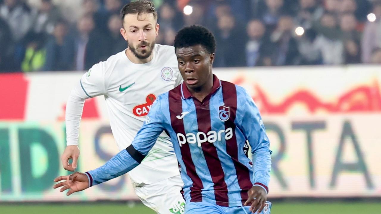 Karadeniz derbisi Trabzonspor'un!