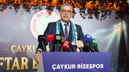 Kemal Memişoğlu "Rizespor Süper Lig’deki spor kulüplerine örnek olan davranış ve yapı içerisinde"