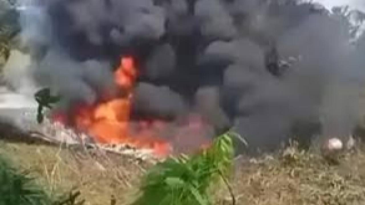 Kolombiya'da düşen askeri uçaktan 48 asker yaralı kurtarıldı