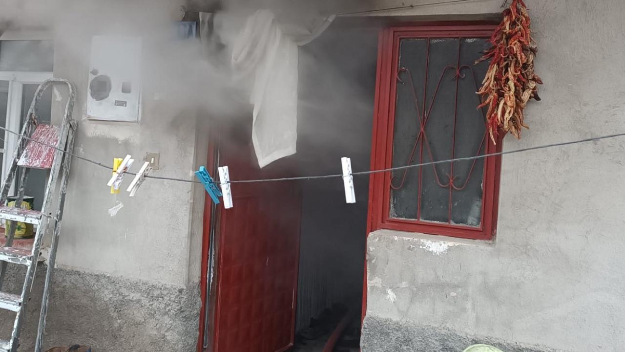 Konya’da iki katlı evde yangın: 1 ölü, 1 yaralı