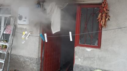 Konya’da iki katlı evde yangın: 1 ölü, 1 yaralı