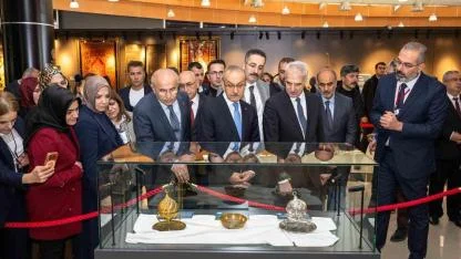 Kutsal emanetler Malatya’da sergilendi