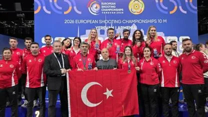 Milli atıcılar Avrupa Şampiyonası’ndan 7 madalya ile döndü