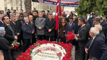 Muhsin Yazıcıoğlu, vefatının 17. yıldönümünde kabri başında anıldı