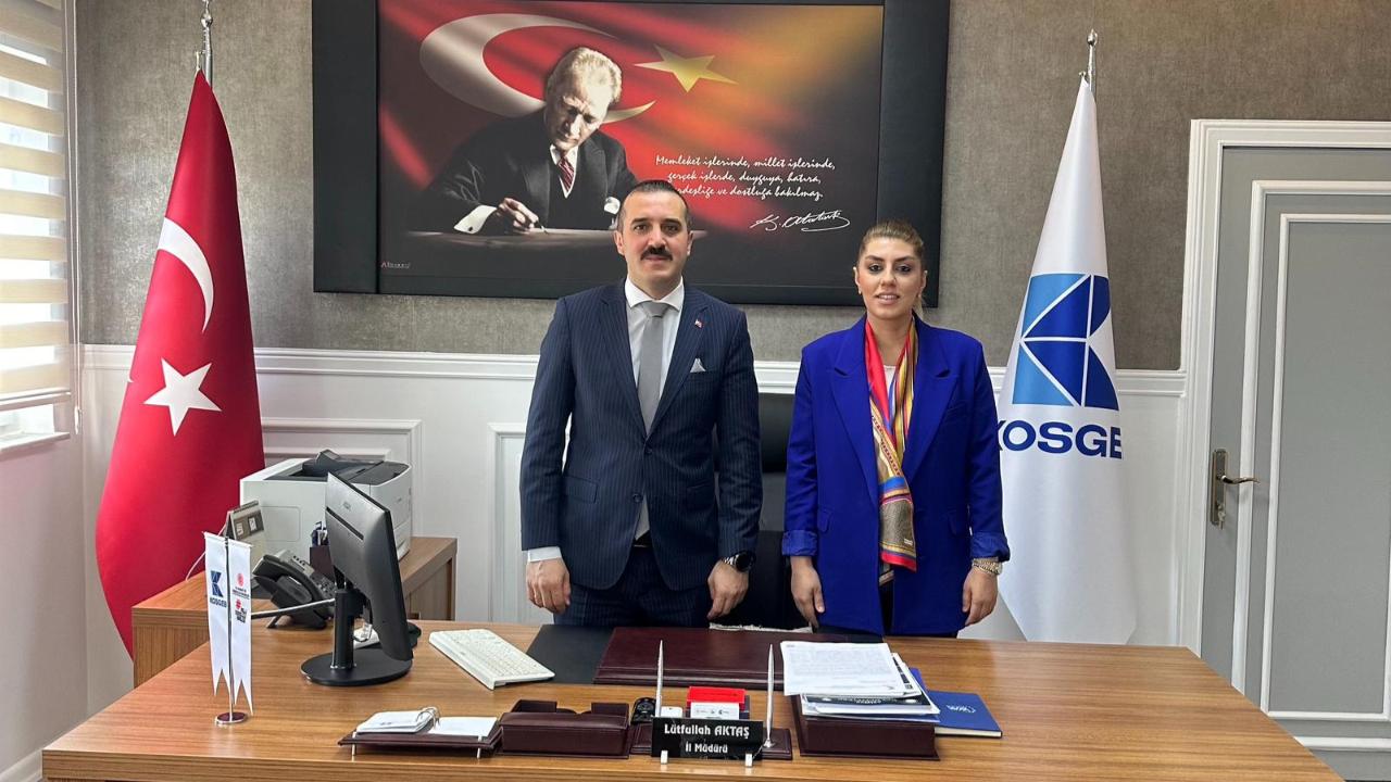 TOBB Erzurum Kadın Girişimciler Kurulu İcra Toplantısı KOSGEB'te Yapıldı.