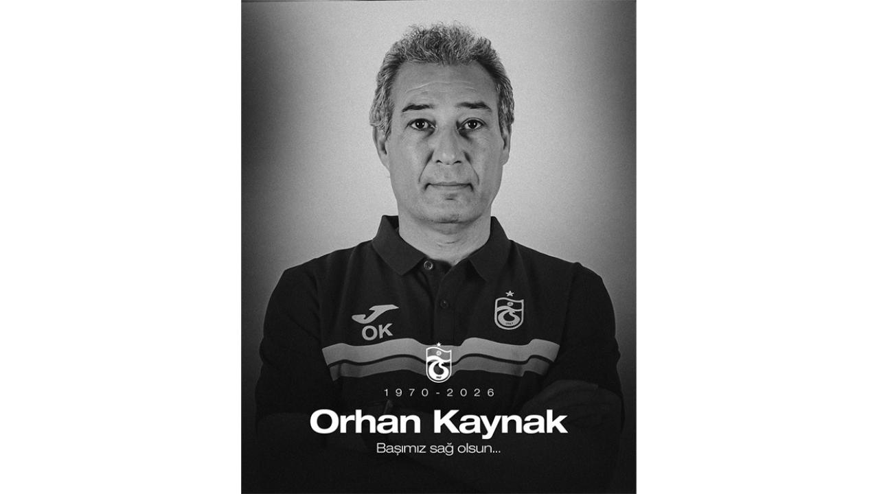 Trabzonspor, Orhan Kaynak için başsağlığı mesajı yayımladı