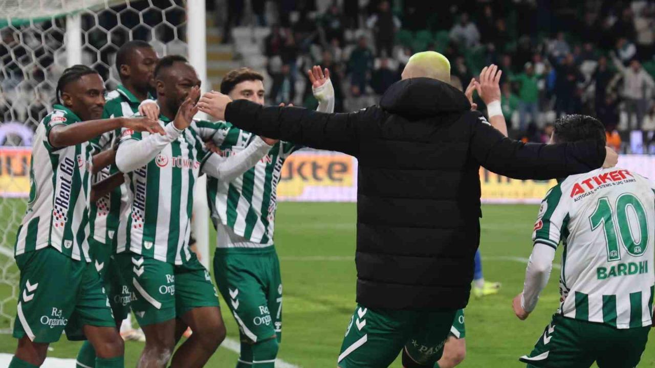 Trendyol Süper Lig: Konyaspor: 1 - Gençlerbirliği: 0