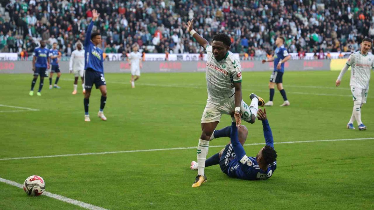 Trendyol Süper Lig: Konyaspor: 1 - Kasımpaşa: 1 (Maç sonucu)