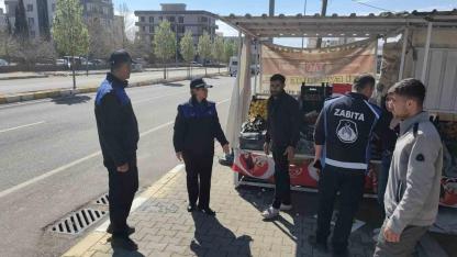 Adıyaman’da kaldırım işgallerine sıkı denetim