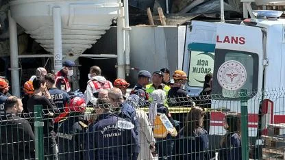 Ankara’da boya fabrikasında çıkan yangında 1 işçi hayatını kaybetti