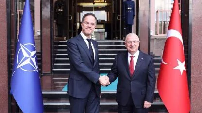 Bakan Güler, NATO Genel Sekreteri Rutte ile bir araya geldi
