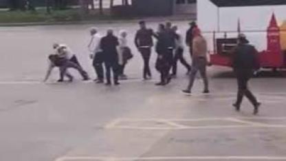 Bursa terminalinde yolcu ile şoför kavgası