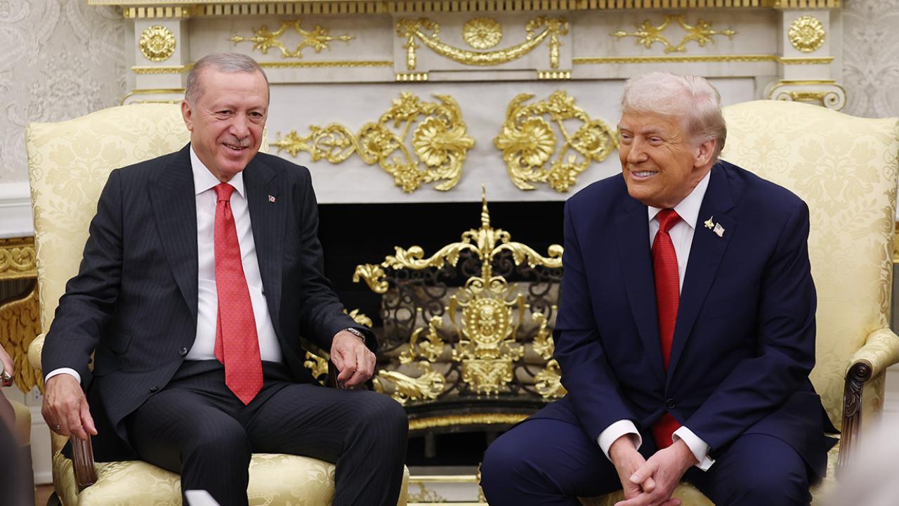 Cumhurbaşkanı Erdoğan, ABD Başkanı Trump ile görüştü