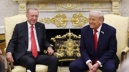 Cumhurbaşkanı Erdoğan, ABD Başkanı Trump ile görüştü