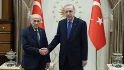 Cumhurbaşkanı Erdoğan, MHP lideri Devlet Bahçeli’yi kabul etti