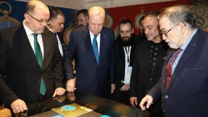 Cumhurbaşkanı Erdoğan, ‘Muhteşem Cep Saatleri Koleksiyonu’ sergisini gezdi