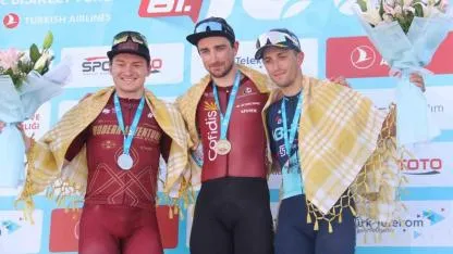 Cumhurbaşkanlığı Türkiye Bisiklet Turu 4. etabın galibi Aniolkowski