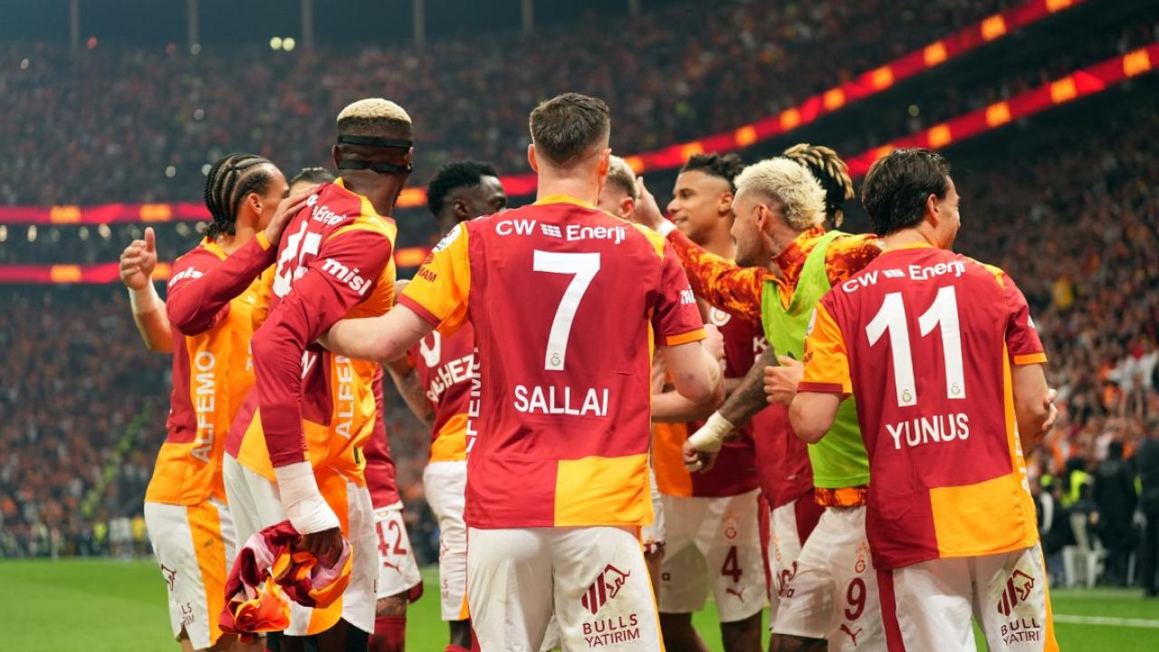 Dev derbide kazanan Galatasaray