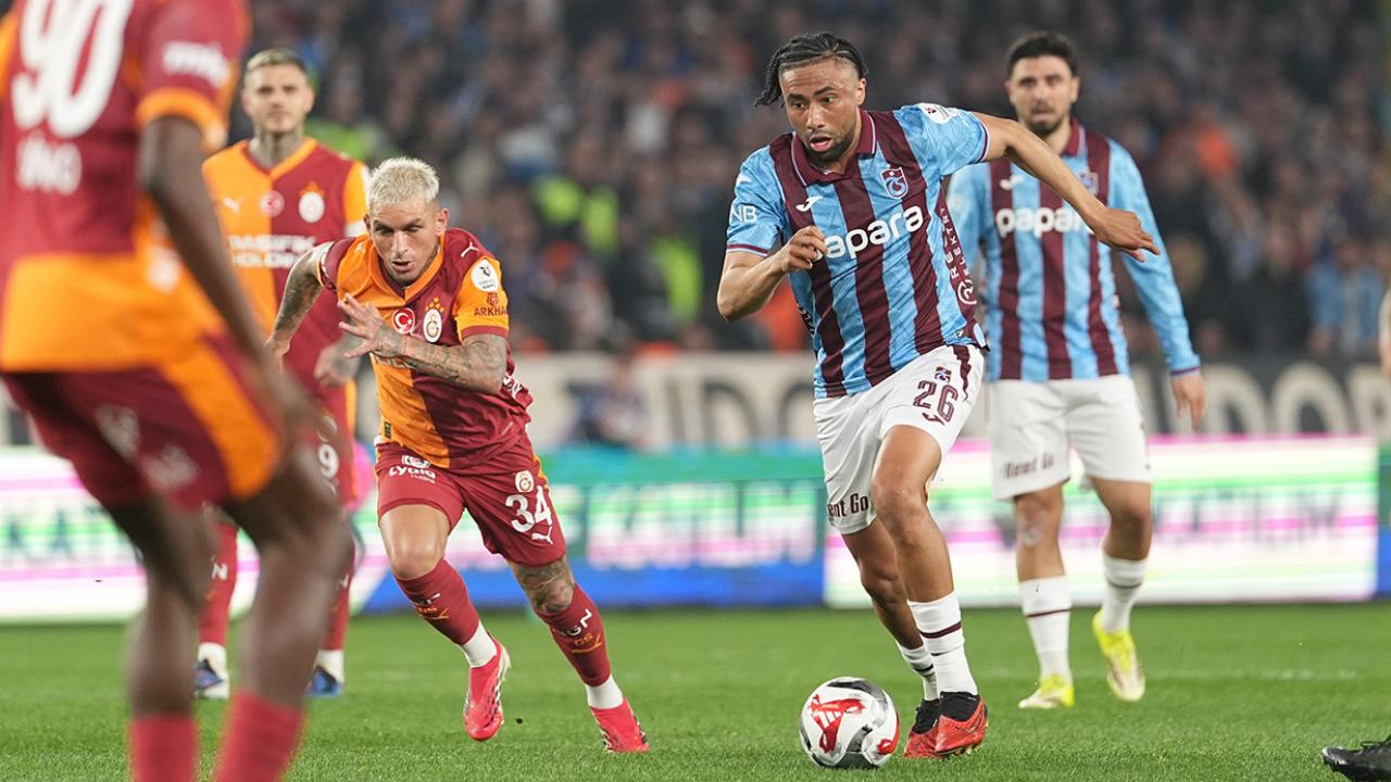 Dev maçta kazanan Trabzonspor