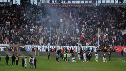 Erzurumspor FK,  şampiyonluğu ve Süper Ligi kutladı.