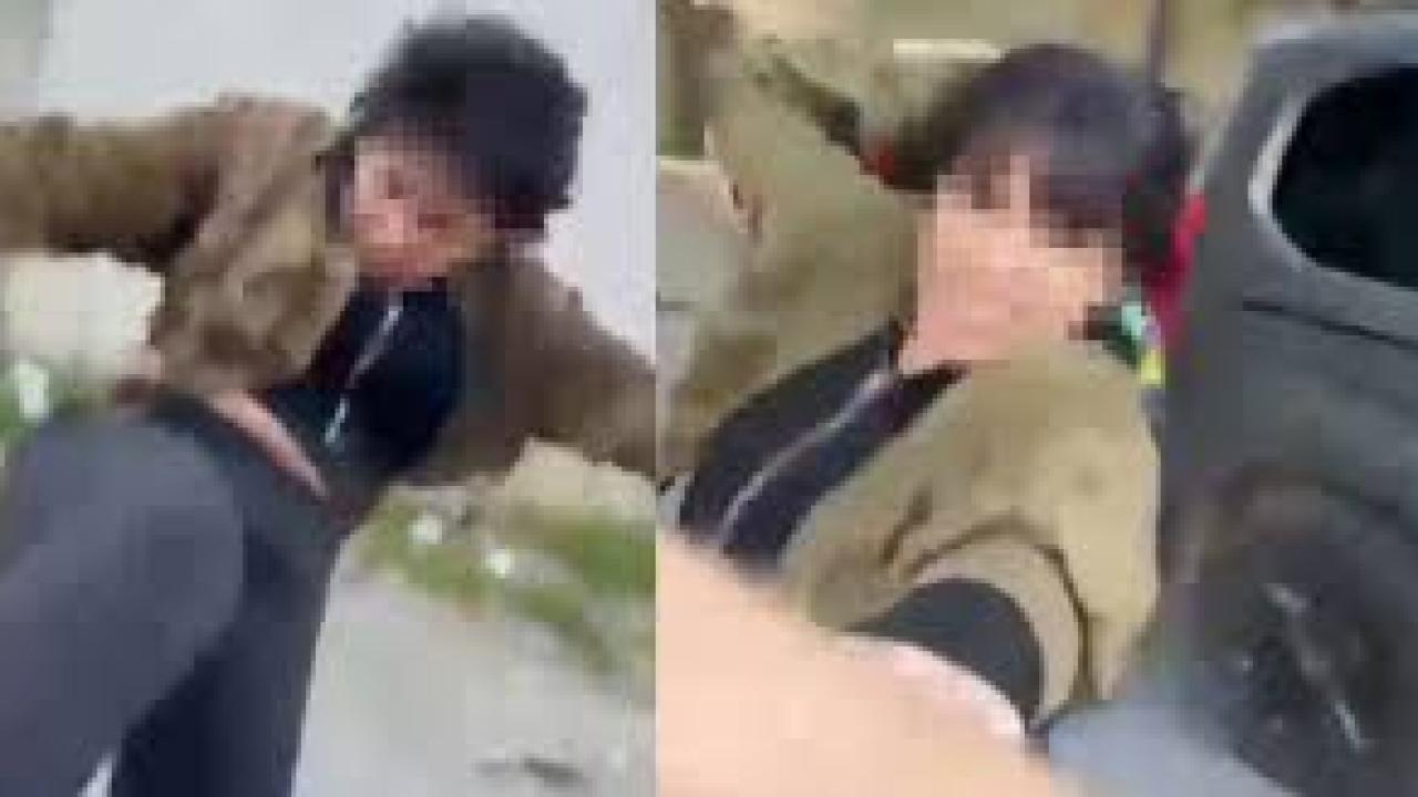 Esenyurt’ta bir kadın eski eşini sokak ortasında darp etti