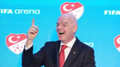 FIFA Başkanı Infantino, Türkiye tezahüratı yaptı