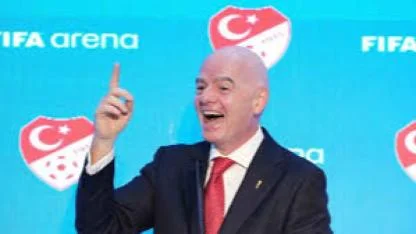 FIFA Başkanı Infantino, Türkiye tezahüratı yaptı