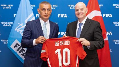 FIFA Başkanı Infantino’dan Türkiye’ye tebrik
