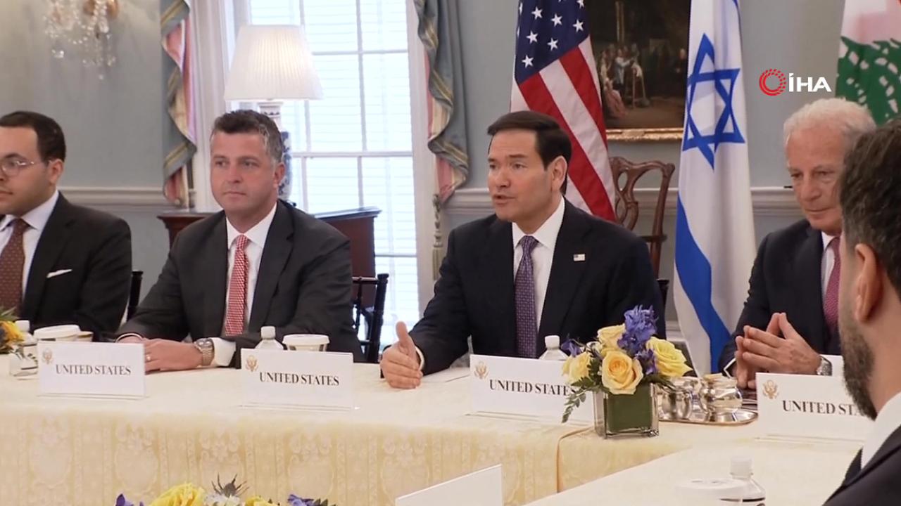 İsrail ve Lübnan arasındaki doğrudan görüşmeler ABD’de başladı