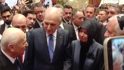 MHP Lideri Bahçeli, DEM Parti heyeti ile bir araya geldi