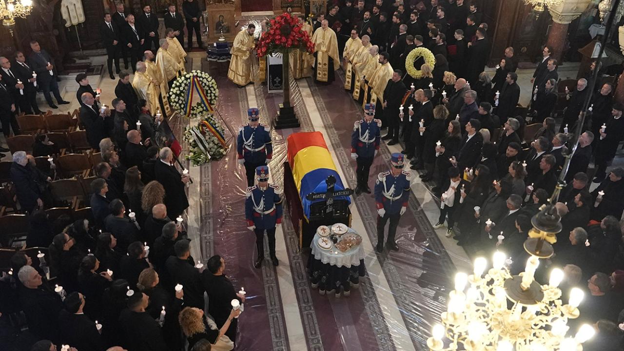 Mircea Lucescu son yolculuğuna uğurlandı