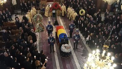 Mircea Lucescu son yolculuğuna uğurlandı